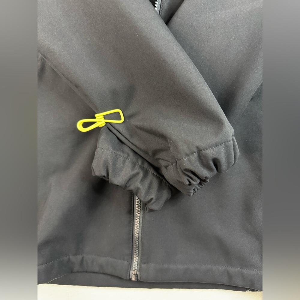 NWOT Tommy Hilfiger NHL Pittsburgh Penguins Quilted Hooded Jacked Black Small - Picture 5 of 15
